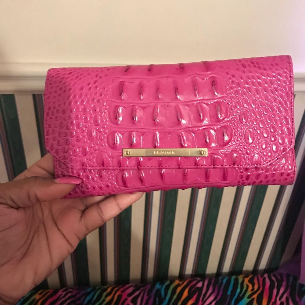 Brahmin pink wallet